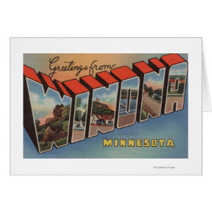 Winona, Minnesota - Escenas de letras grandes
