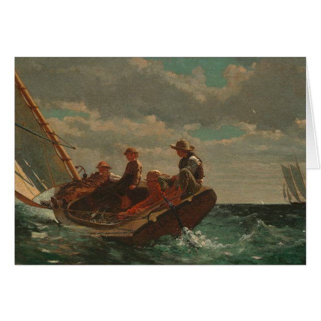 Winslow Homer - Breezing Up (Un Viento Justo) (Anverso (Horizontal))