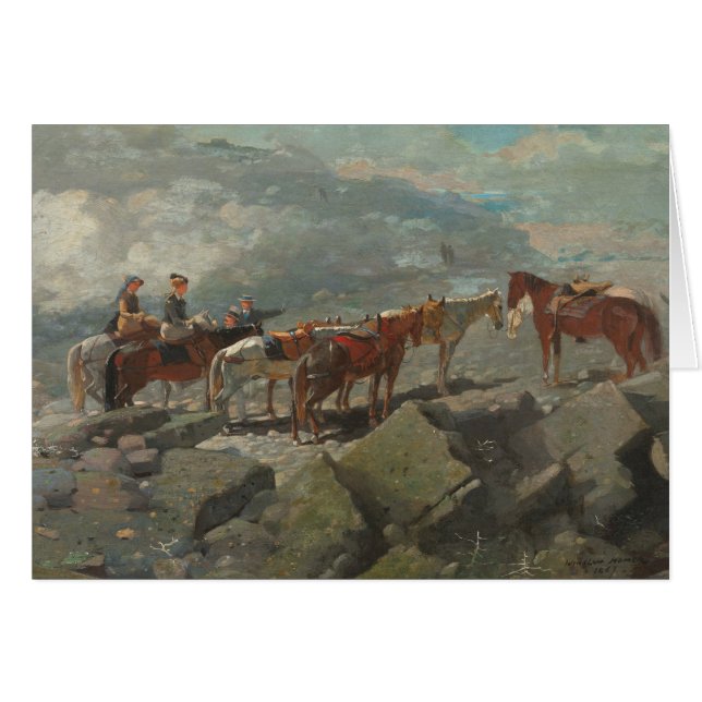 Winslow Homer - Monte Washington (Anverso (Horizontal))