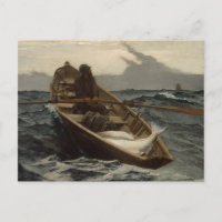 Winslow Homer - postal "de la advertencia de la