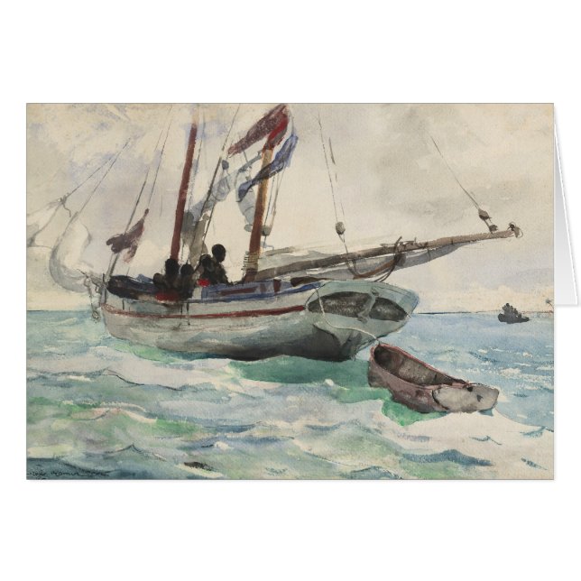Winslow Homer - Schooner - Nassau (Anverso (Horizontal))