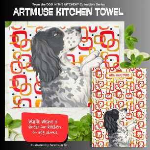 WINSTON Setter Inglés  - Toallas de cocina ArtMuse