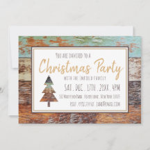 Winter Barn, Invitación de la fiesta de los Navida