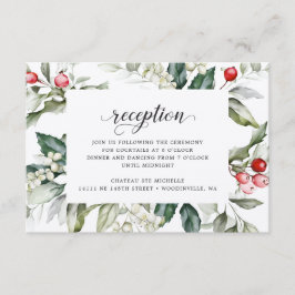 Winter Berry | NAVIDADES | Recepción