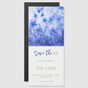 Winter Blue Garden: Salven la tarjeta magnética de