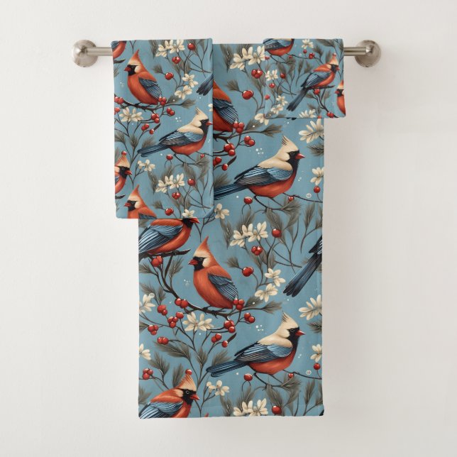 Winter Christmas Cardinal  (In situ)