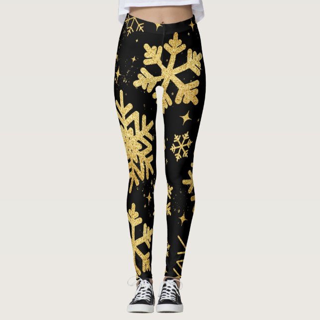 Winter Garnet Glow Luxe Leggings (Anverso)