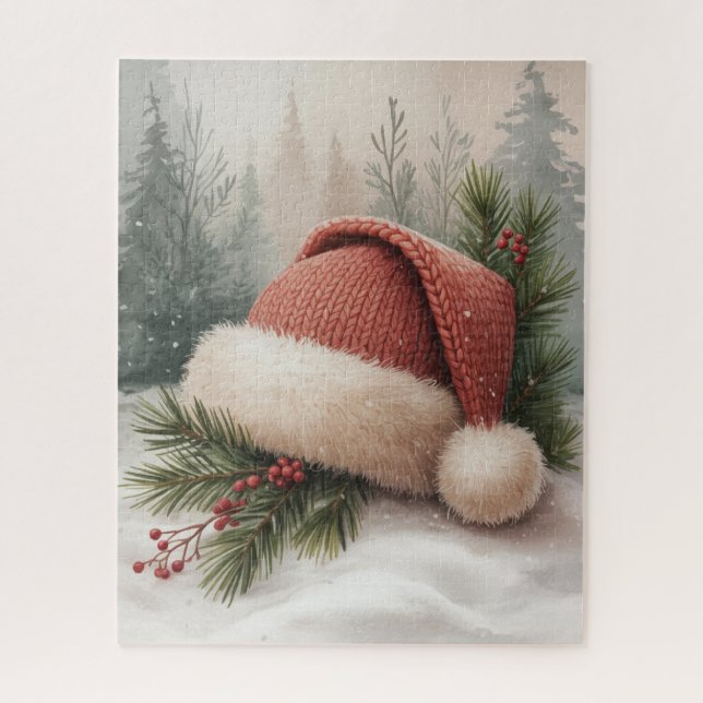 Winter Hat Puzzle (Vertical)