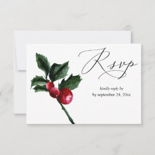 Winter Holly Berry & Greeneration with Meal RSVP