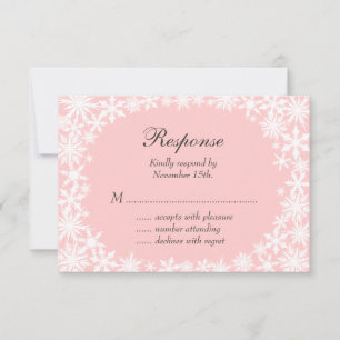 Winter Lace en Rubor RSVP