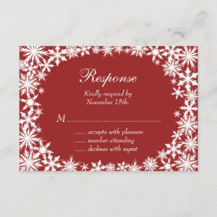 Winter Lace RSVP