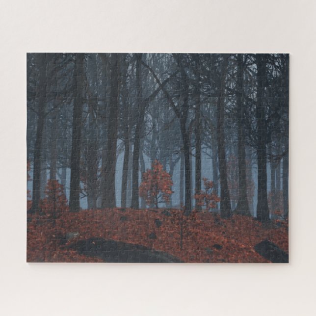 Winter Leaves Puzzle (Horizontal)