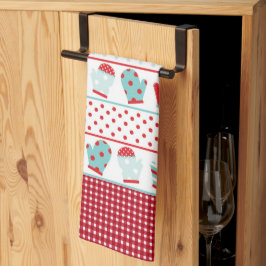 Winter Mittens Microfiber Kitchen Toalla