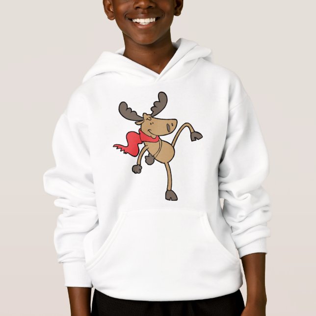 Winter Moose Hoodie (Anverso)