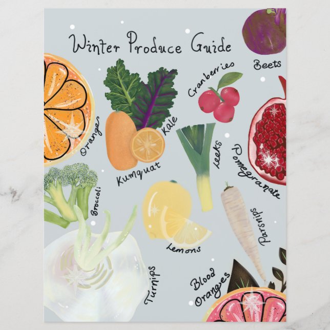 Winter Produce Flyer (Anverso)