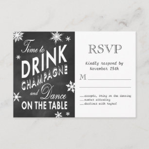 Winter RSVP Time to Bebe Champagne