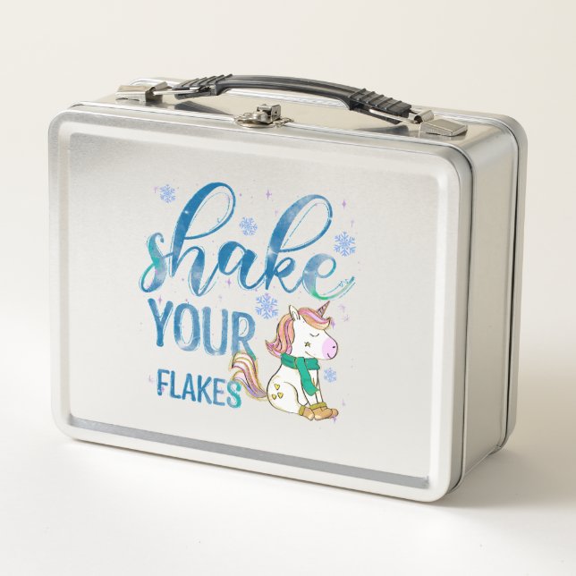 Winter Unicorn | Agitar tus chapuzones | Diversión (Anverso)