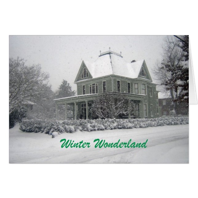 Winter Wonderland (Anverso (Horizontal))