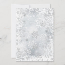 Winter Wonderland Chica Baby Shower Invitación ros