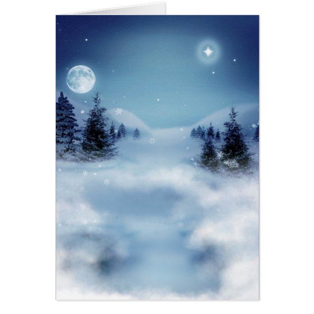 Winter Wonderland de noche (Frente)