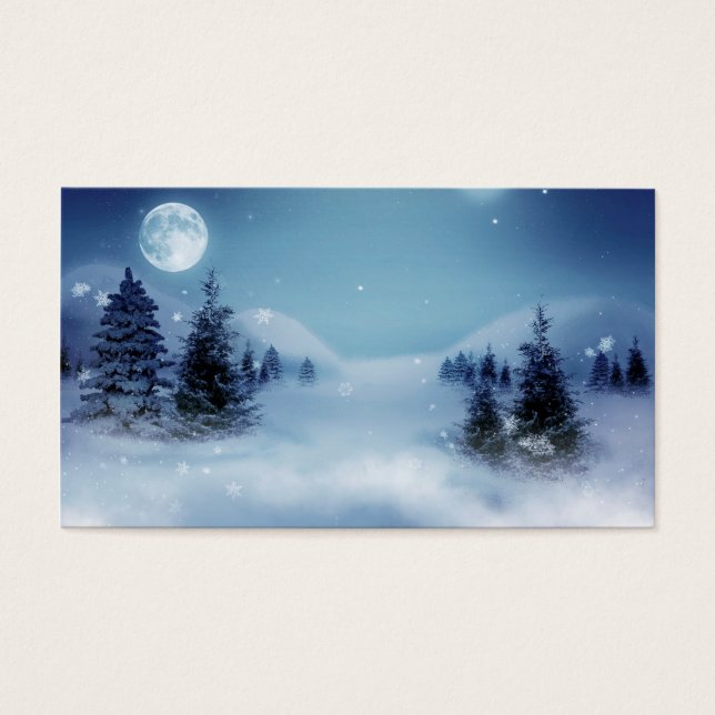 Winter Wonderland de noche (Frente)