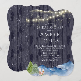 Winter Wonderland | Invitación a la ducha de novia