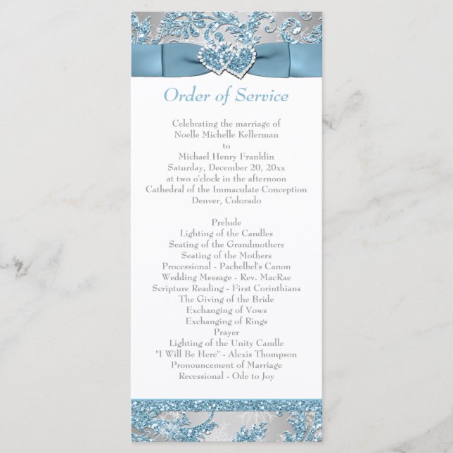 Winter Wonderland, Programa de Bodas de Corazones  (Anverso)