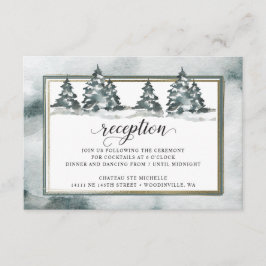 Winter Wonderland | Recepción de Snowy Forest