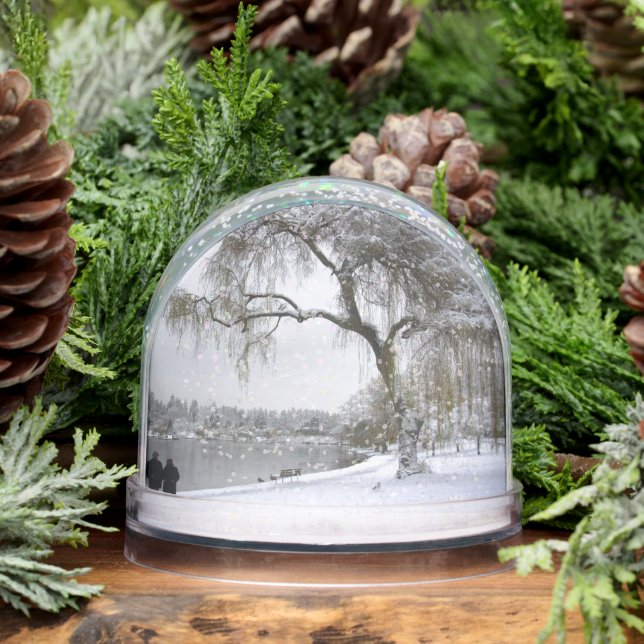 Winter Wonderland Snow Globe Snow Forest Snowglobe (Invierno)