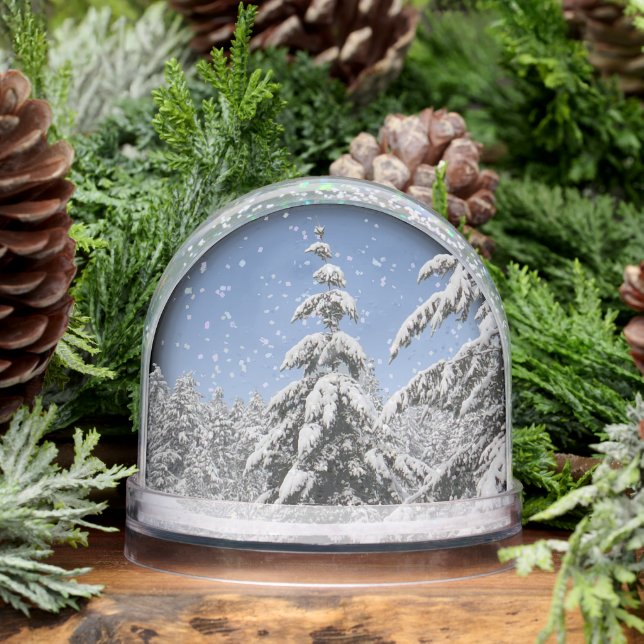 Winter Wonderland Snow Globe Snow Forest Snowglobe (Invierno)