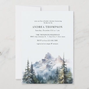 Winter Woodland   Invitaciones forestales