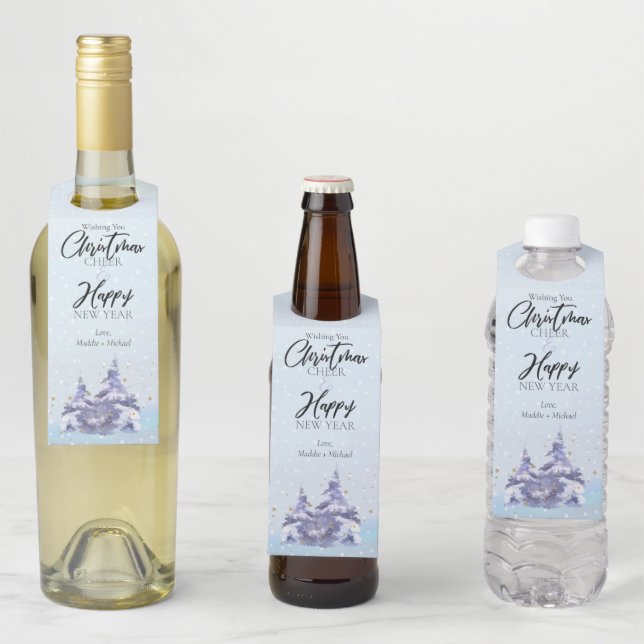 Winter Woodland Navidades Etiqueta de colgamiento  (In situ)