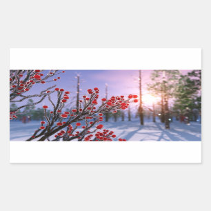 Winterberry en Pegatinas de hielo