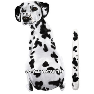 Wiper Dalmatian Dog Pegatina de Decoración de Coch
