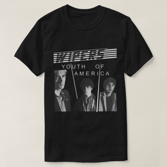 Wipers - Camiseta esencial para la juventud de Est (Diseño del anverso)