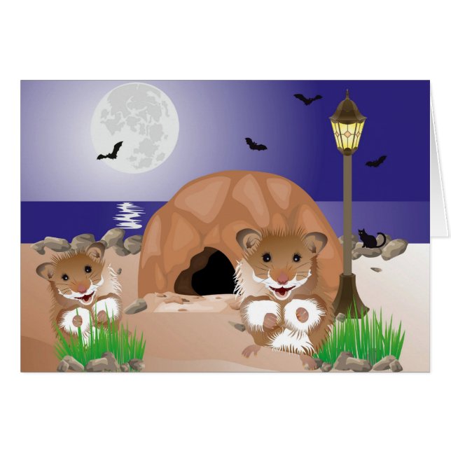 Wir sind umgezogen Karte (Anverso (Horizontal))