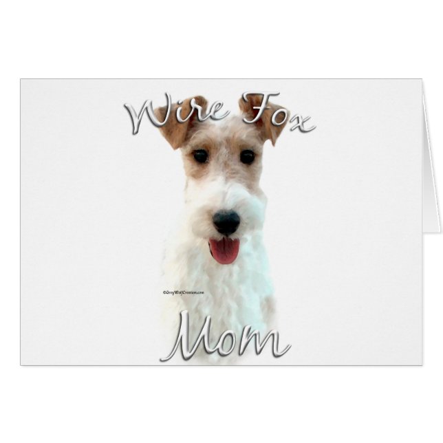Wire Fox Terrier Mom 2 (Anverso (Horizontal))