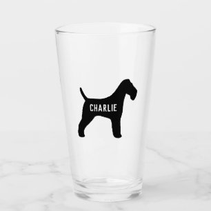 Wire Fox Terrier Silhouette Raza de Perro Personal