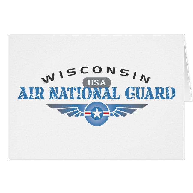 Wisconsin Air National Guard (Anverso (Horizontal))