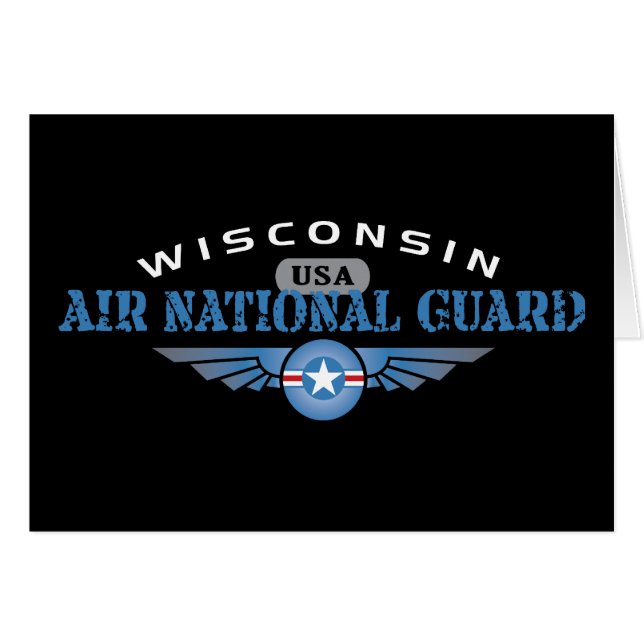 Wisconsin Air National Guard (Anverso (Horizontal))