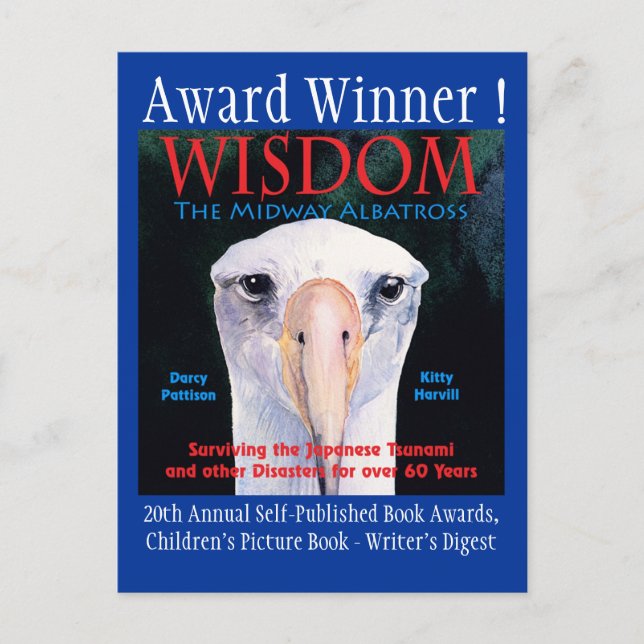 WISDOM the Midway Albatross, tarjetas de promoción (Anverso)