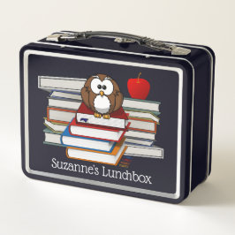 Wise Old Bird Metalizado Lunchbox