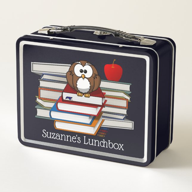 Wise Old Bird Metalizado Lunchbox (Reverso)