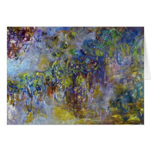 Wisteria (a la derecha) de Claude Monet