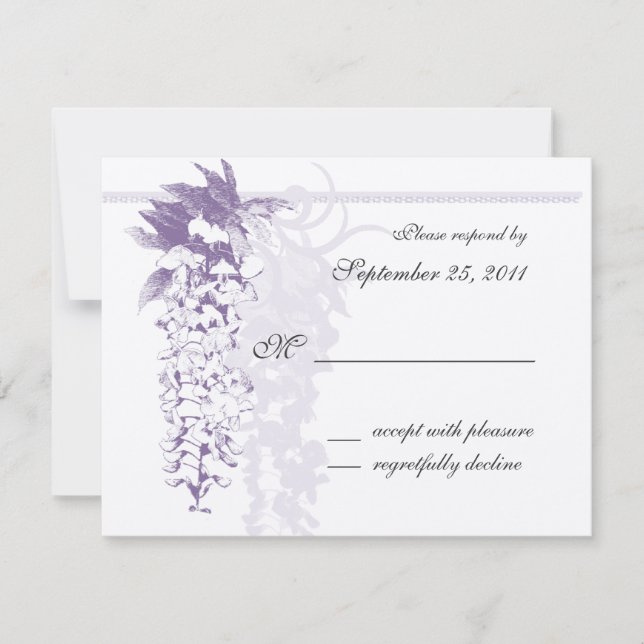Wisteria Boda/ Respuesta (Anverso)