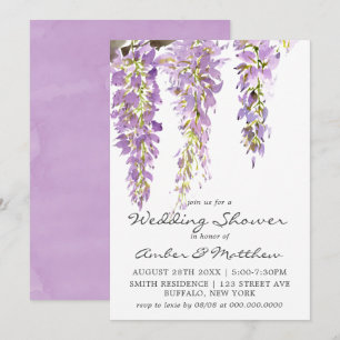 Wisteria De Lavanda Púrpura Invita A La Ducha De B
