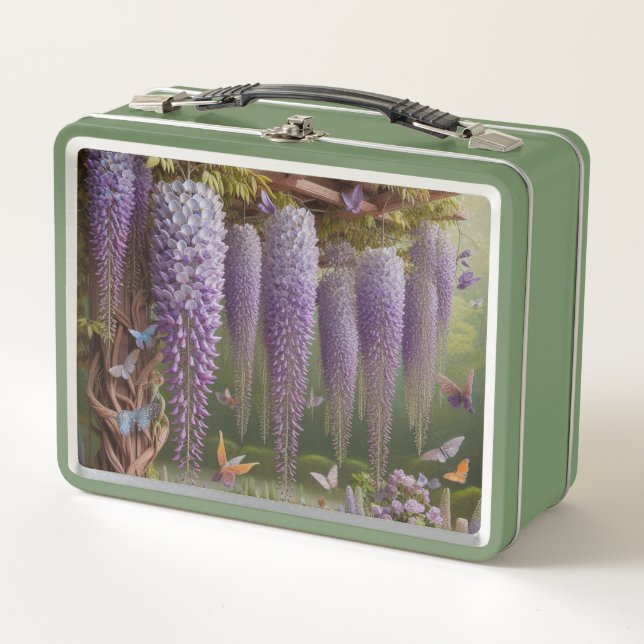 Wisteria Floral Purple (Anverso)