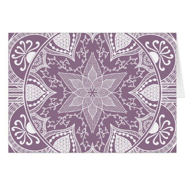 Wisteria Mandala (Anverso (Horizontal))
