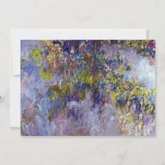 Wisteria (mitad izquierda) por Claude Monet