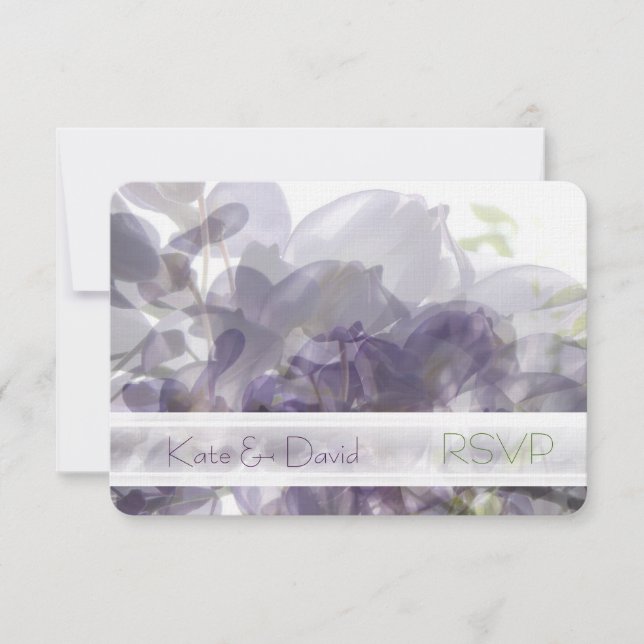 ©Wisteria Whisper/Boda o RSVP en todas las ocasion (Anverso)